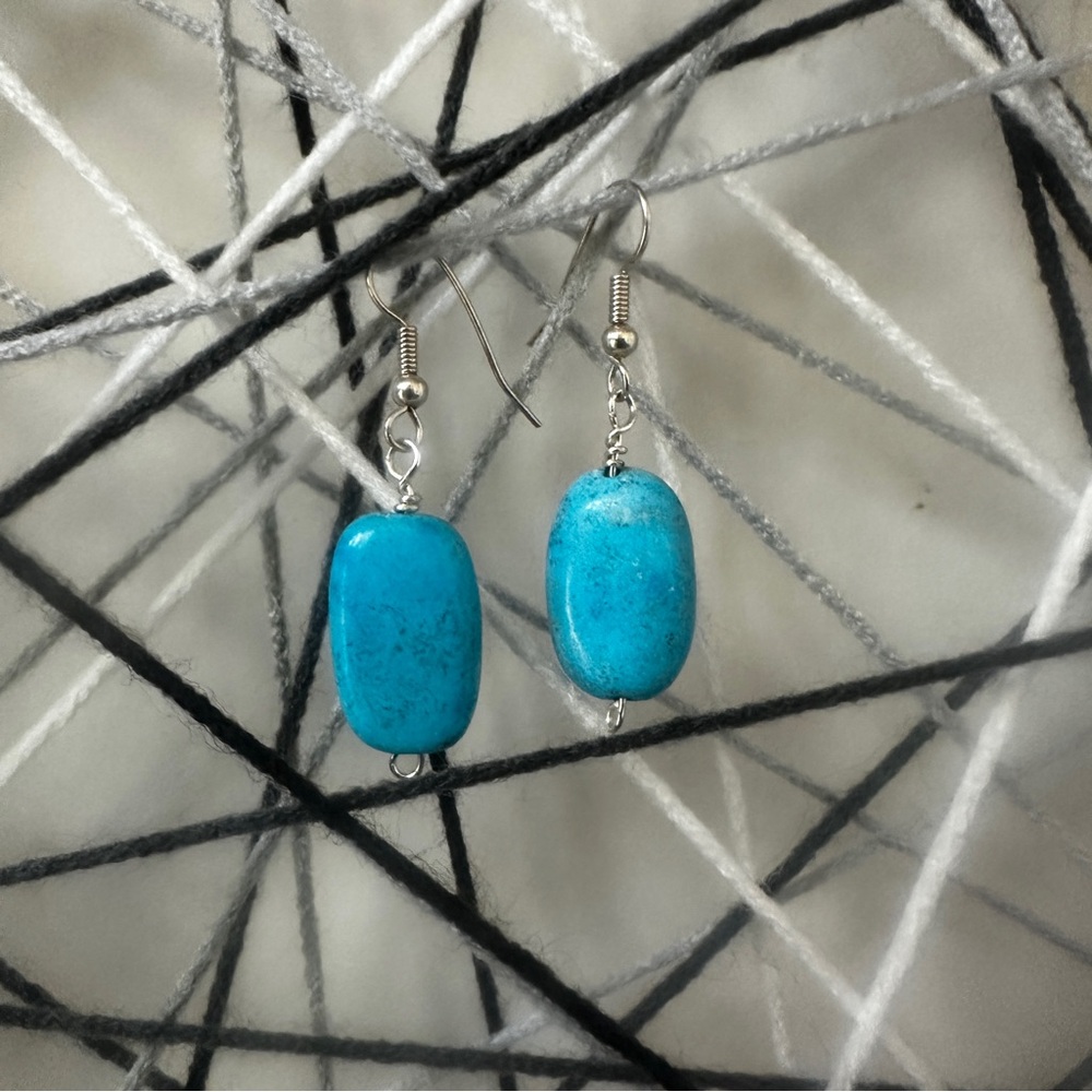 Handmade Natural Stone Earrings